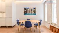 Dining room of Flat to rent in  Madrid Capital  with Air Conditioner, Heating and Parquet flooring