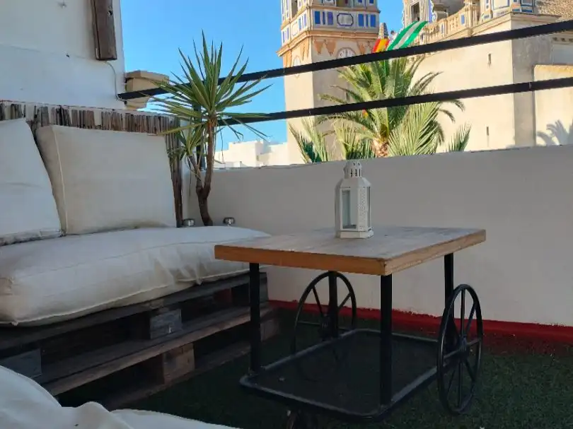 Terrace of Flat for rent in Chipiona  with Air Conditioner, Terrace and Balcony
