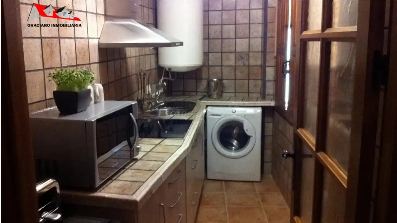 Cocina de Dúplex en venta en Chinchilla de Monte-Aragón con Calefacción, Amueblado y Microondas