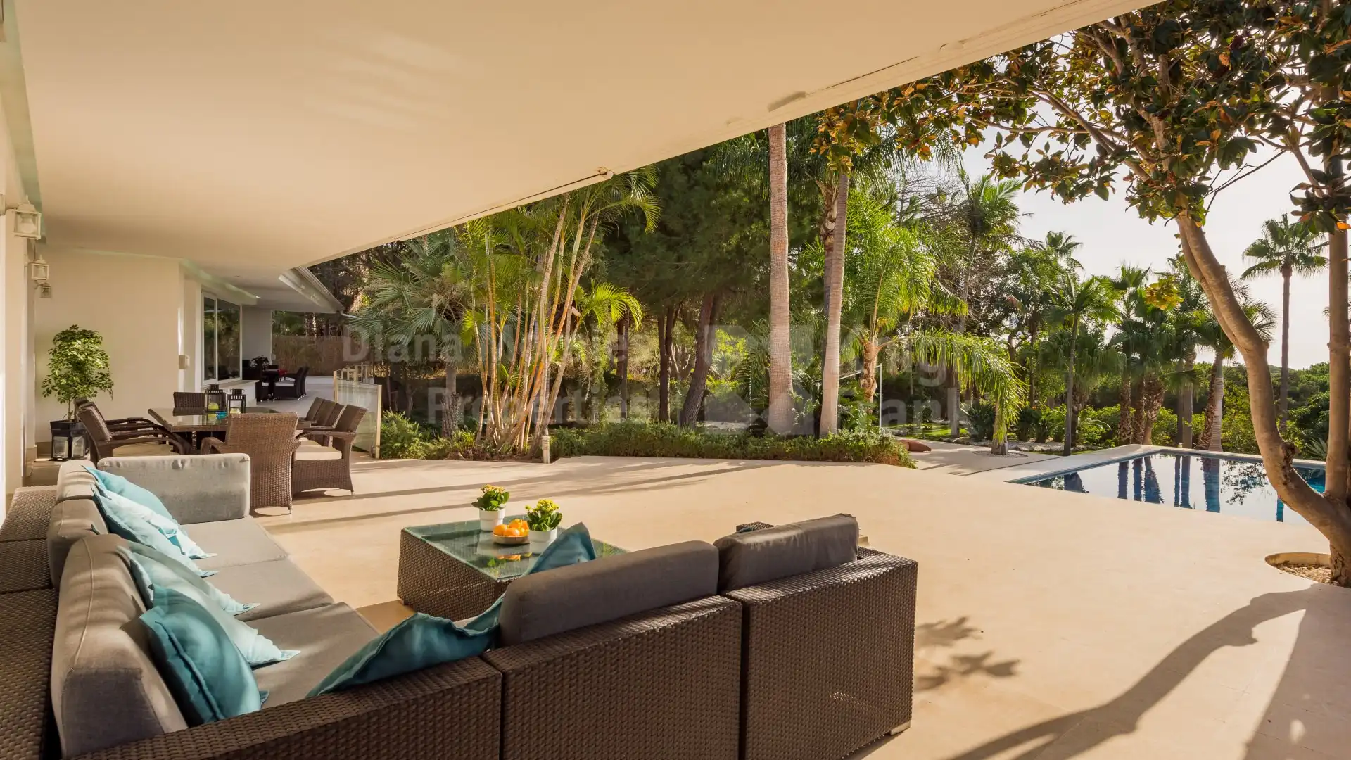 Terraza de Casa o chalet en venta en Marbella con Aire acondicionado, Jardín privado y Terraza