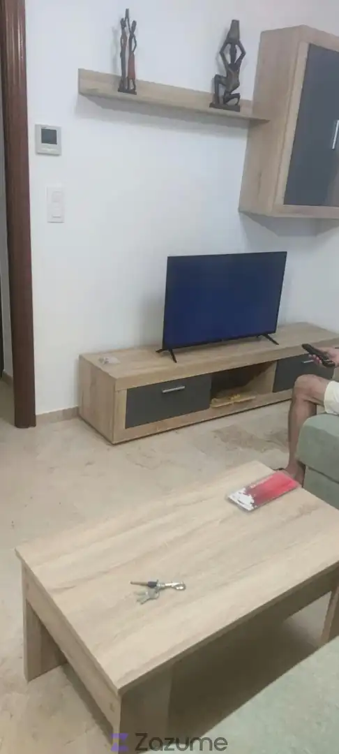 Living room of Flat for rent in Roquetas de Mar  with Air Conditioner, Heating and Terrace