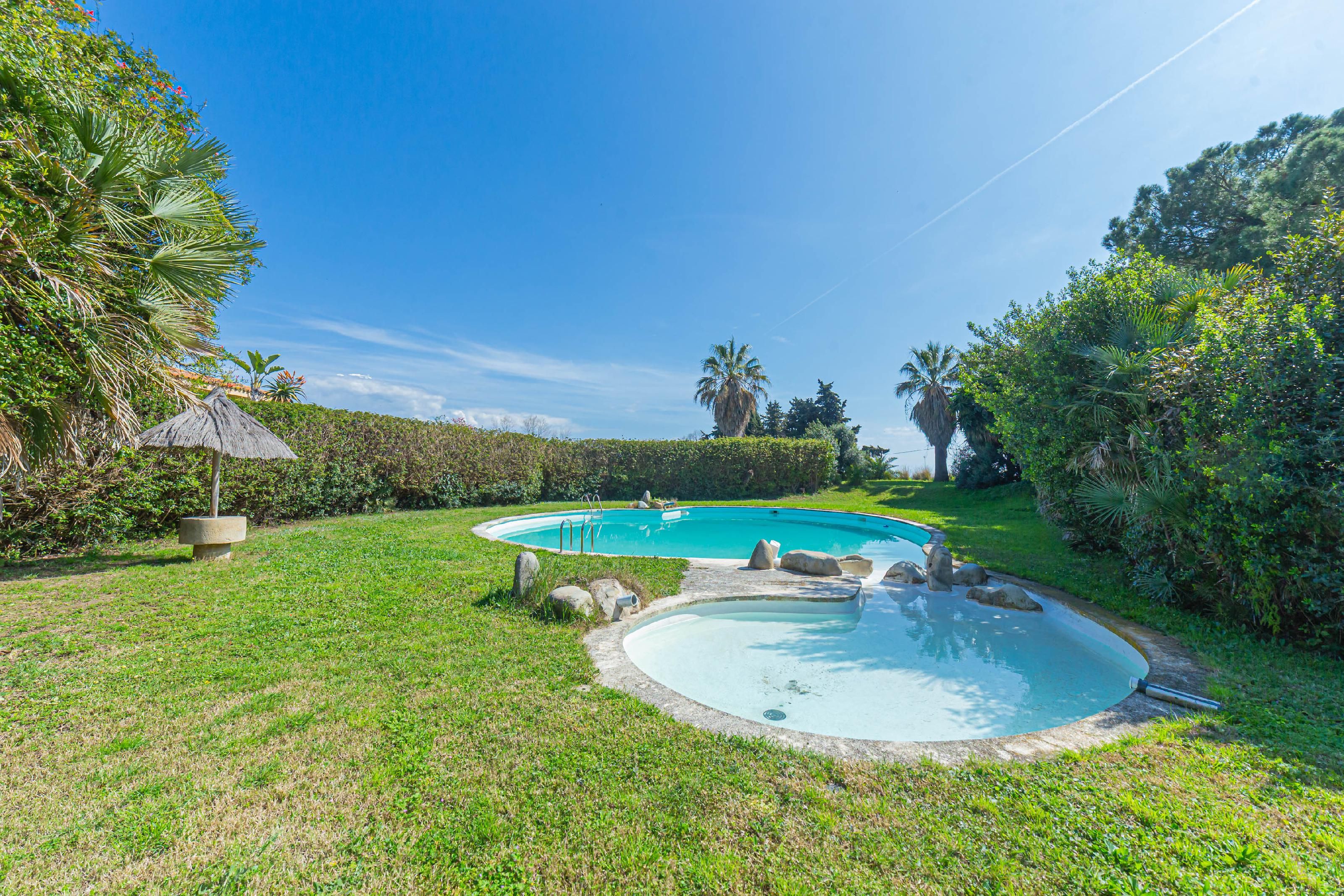 Garden of Country house for sale in Pineda de Mar  with Heating, Parquet flooring and Terrace