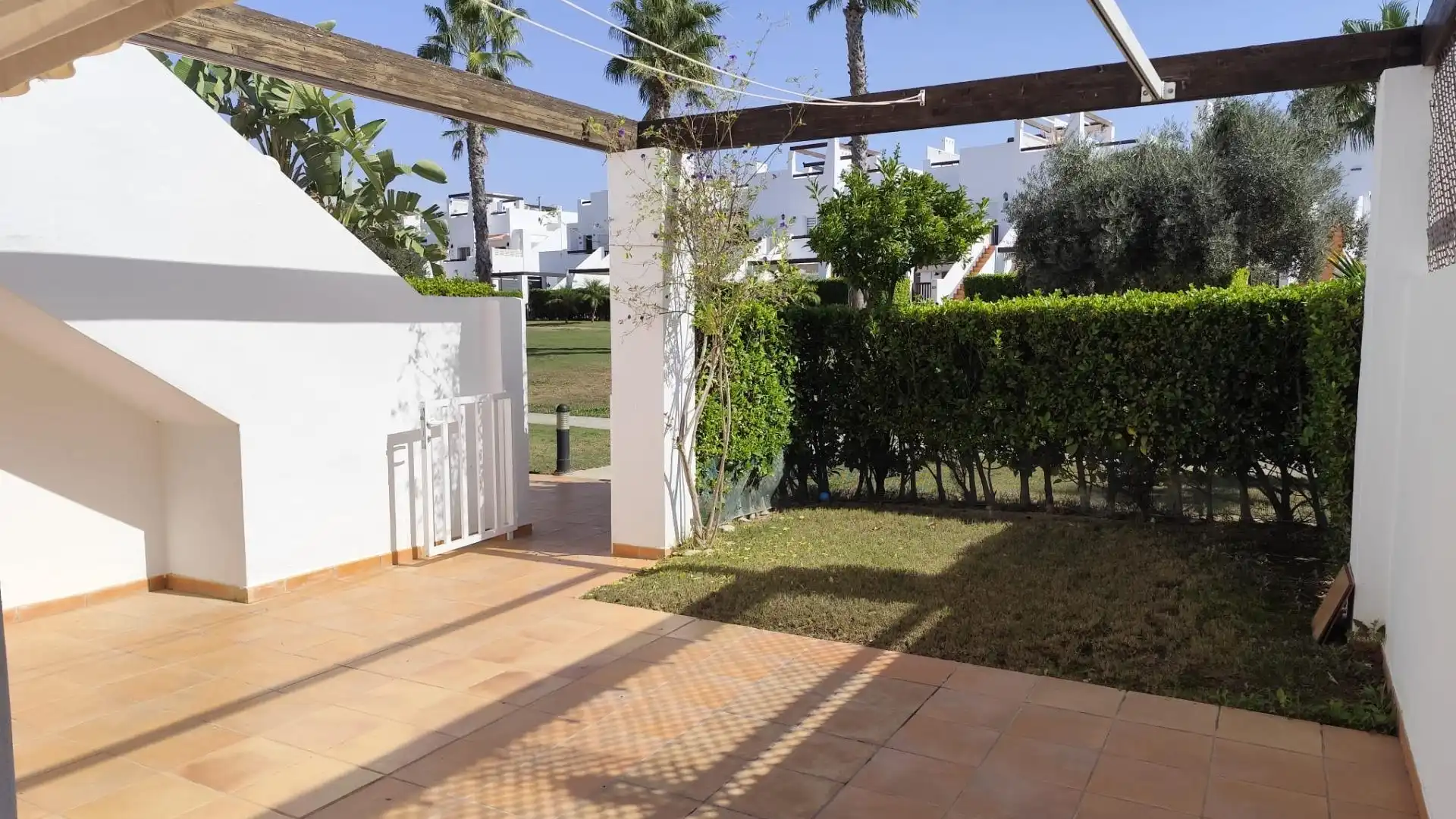 Jardín de Casa o chalet en venta en Alhama de Murcia con Jardín privado, Terraza y Amueblado