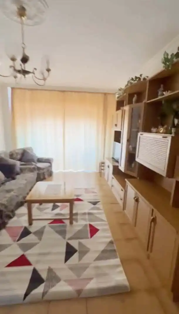 Wohnzimmer von Wohnung zur Miete in Ciudad Real mit Heizung und Terrasse