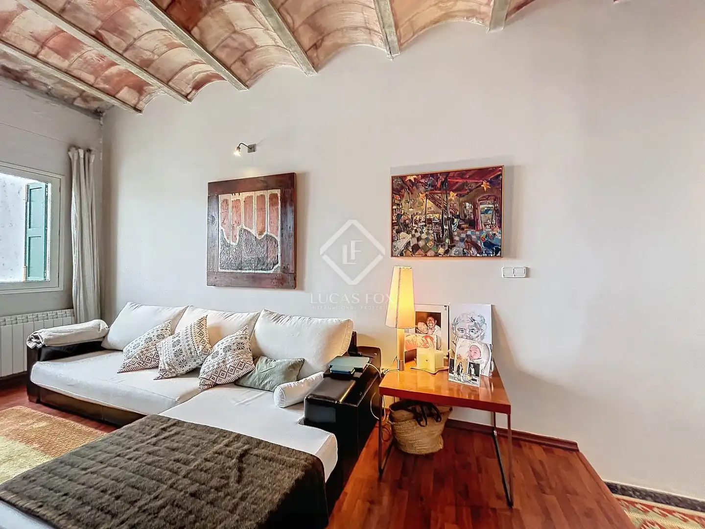 Sala d'estar de Àtic en venda en Maó - Mahón amb Calefacció, Terrassa i Moblat