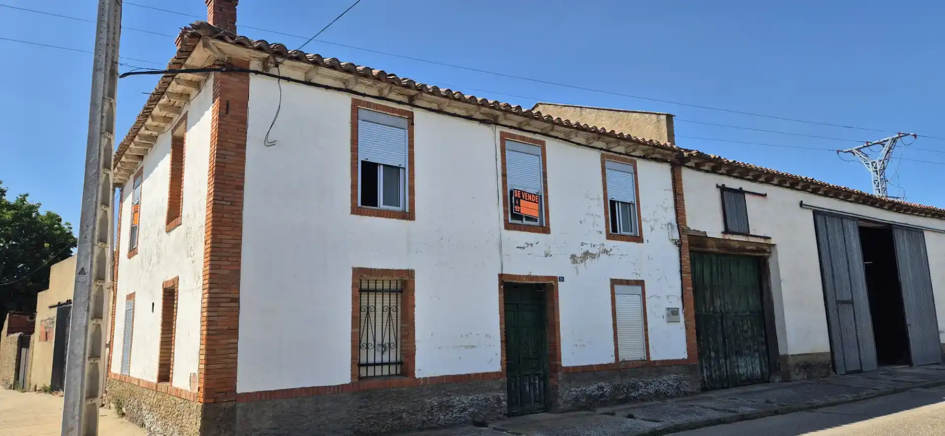 Vista exterior de Casa o xalet en venda en Valdepolo