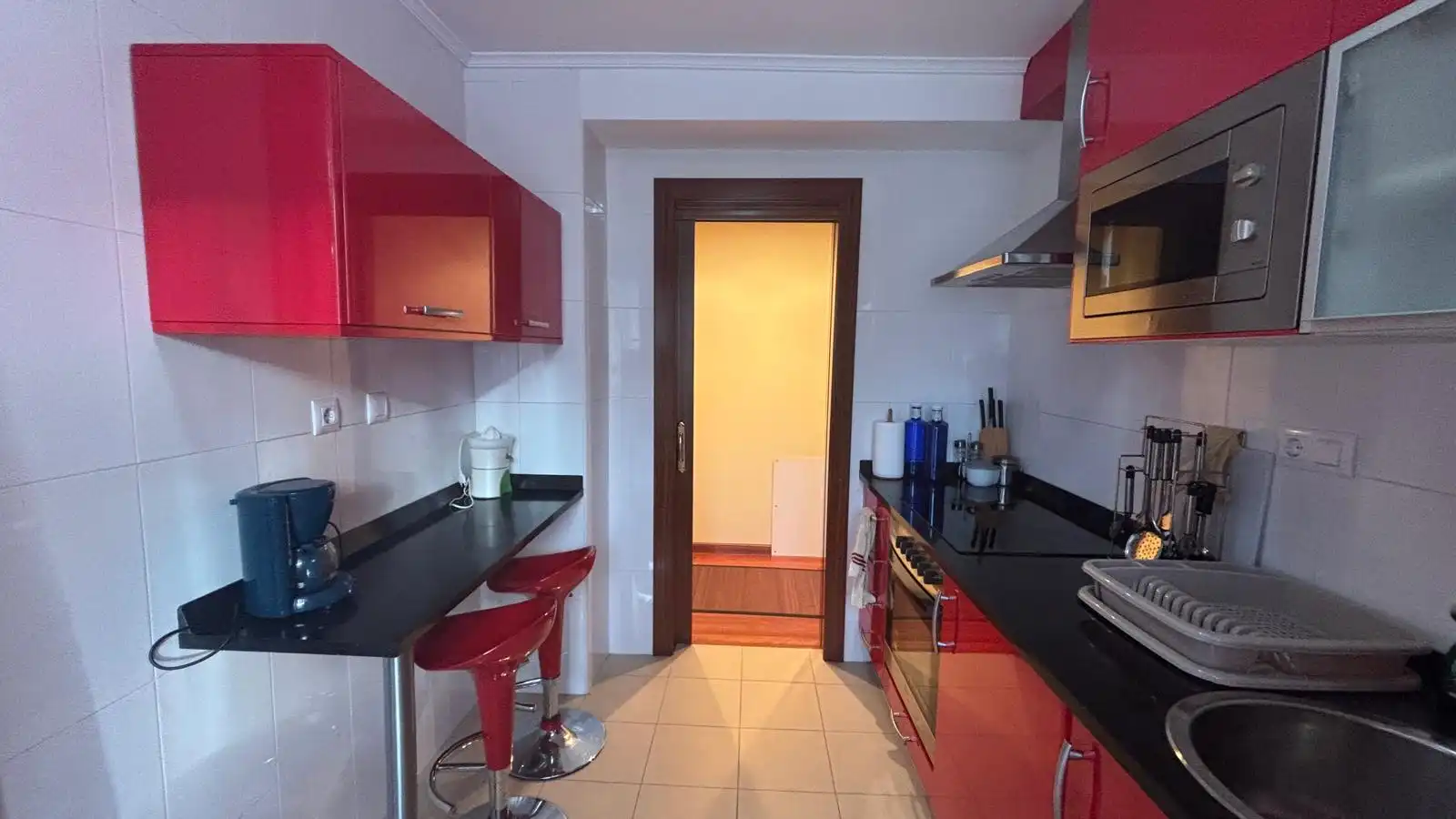 Küche von Wohnung zum Verkauf in Ramales de la Victoria mit Heizung, Terrasse und Möbliert
