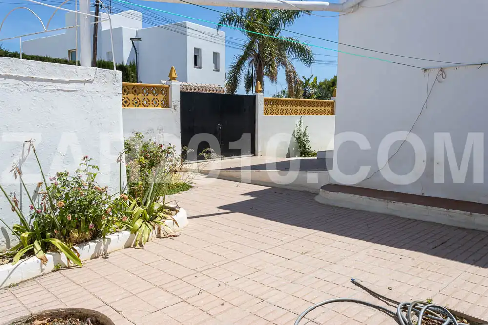 Vista exterior de Casa o chalet en venta en Mojácar con Aire acondicionado, Jardín privado y Parquet