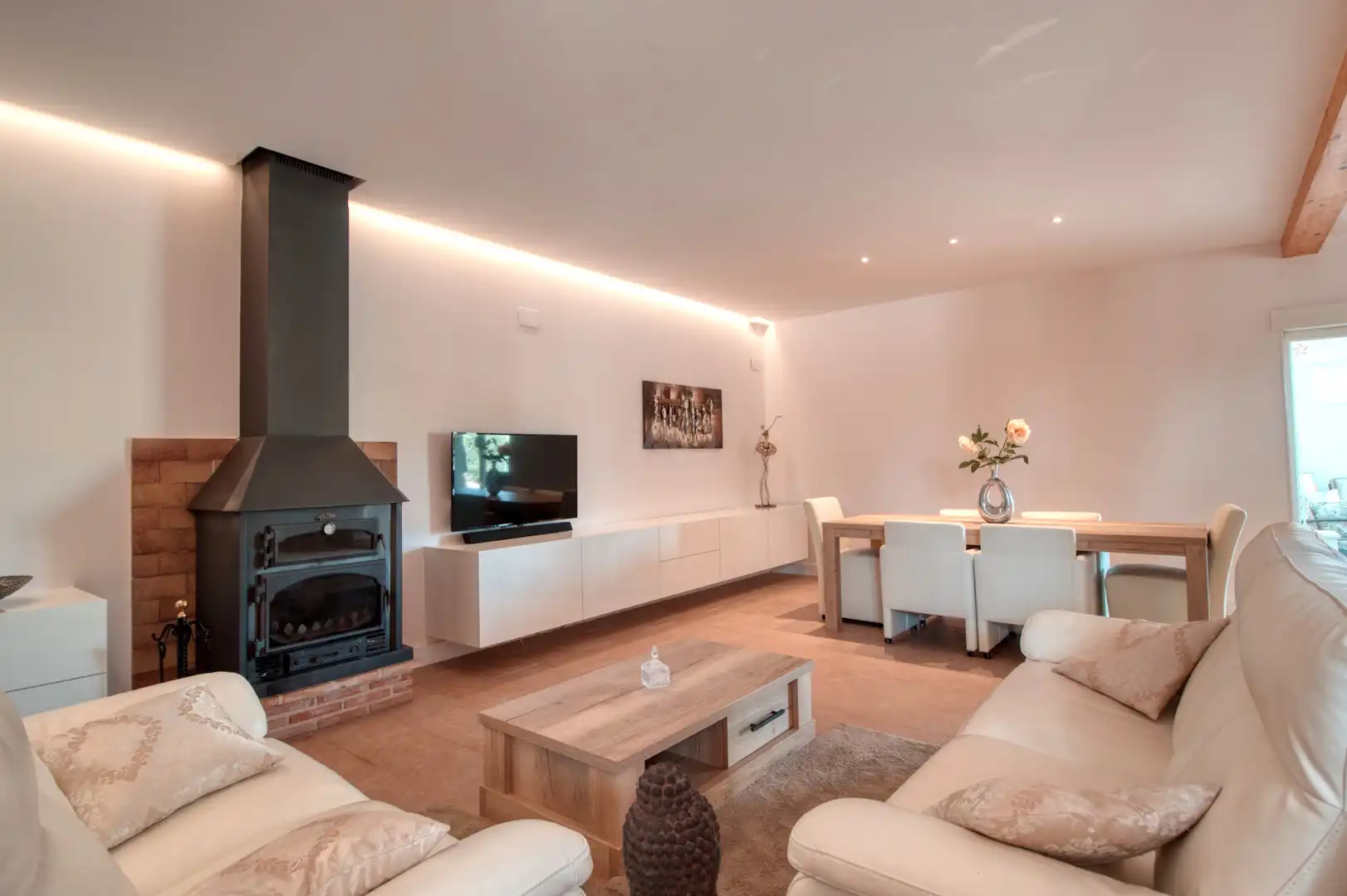 Sala de estar de Casa o chalet en venta en Albatera con Aire acondicionado, Calefacción y Terraza