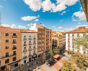 Exterior view of Attic for sale in  Madrid Capital  with Air Conditioner and Balcony