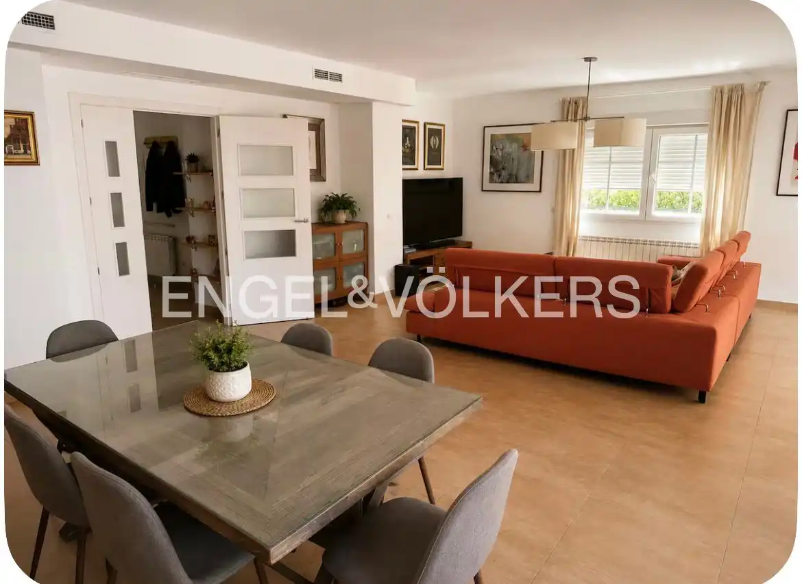 Wohnzimmer von Haus oder Chalet zur Miete in Madrid mit Klimaanlage, Heizung und Privatgarten
