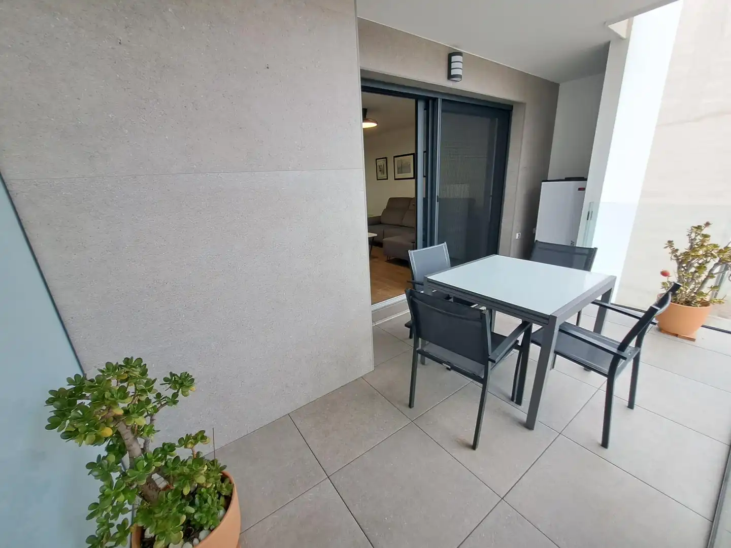 Terrace of Flat for sale in Alzira  with Air Conditioner, Storage room and Furnished