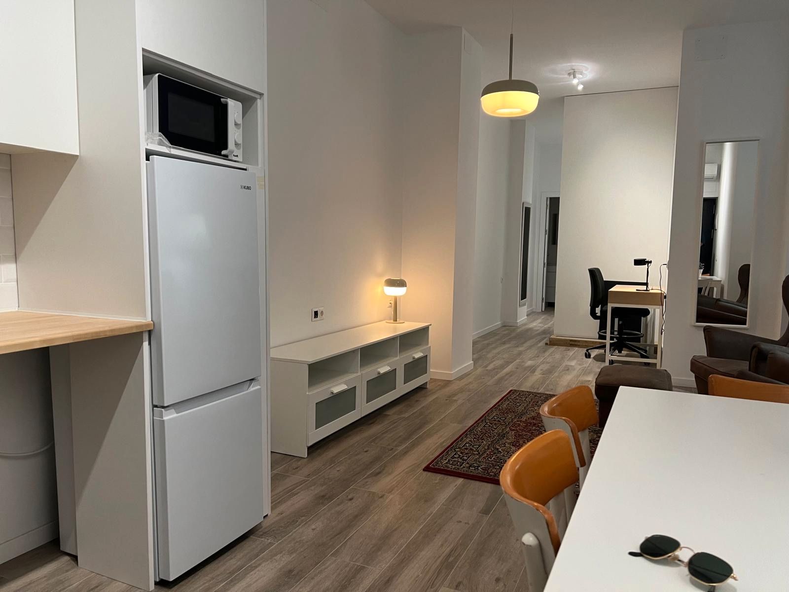 Kitchen of Apartment for sale in Málaga Capital  with Air Conditioner and Furnished