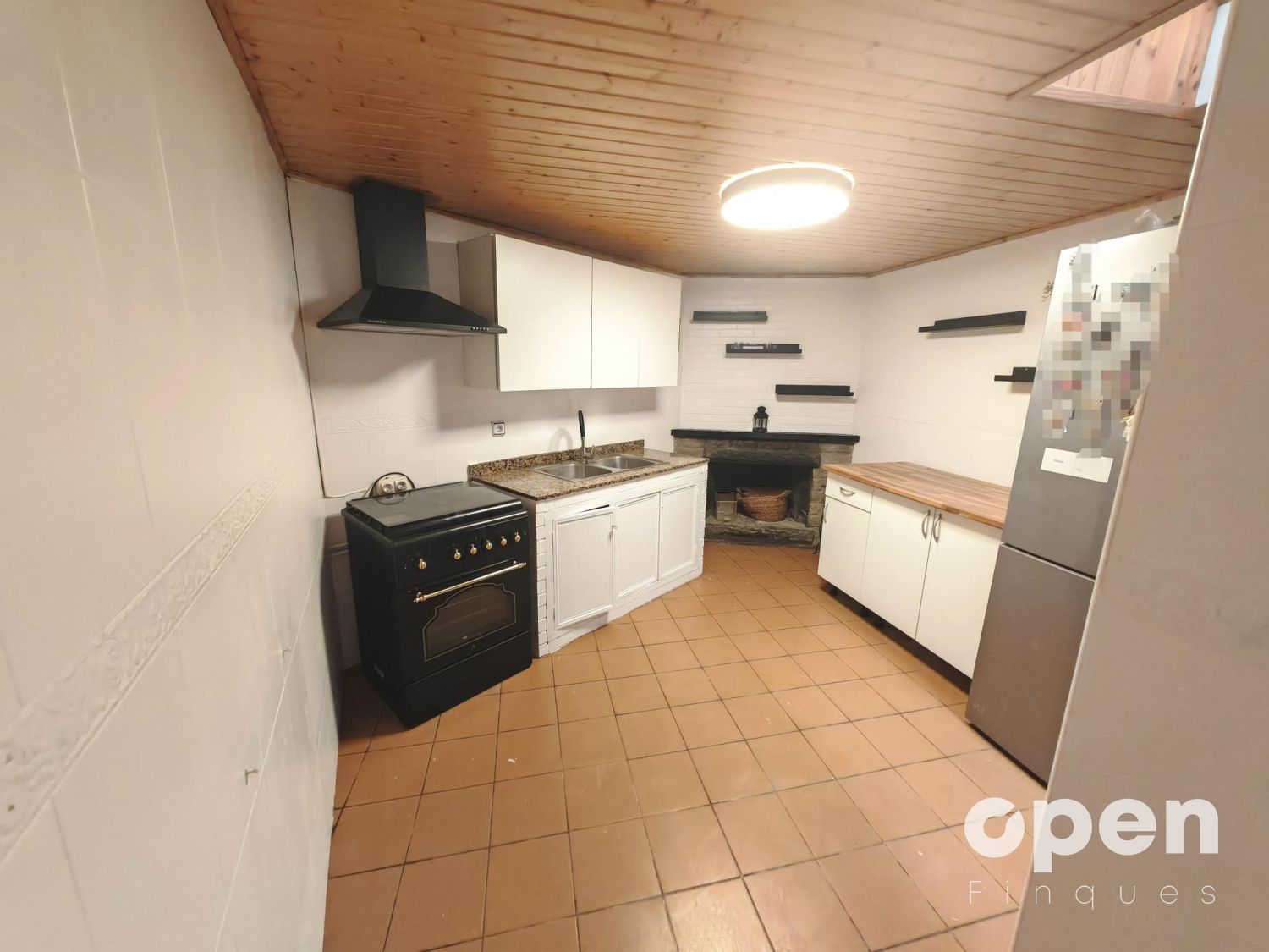 Kitchen of Flat for sale in Terrassa  with Heating, Parquet flooring and Terrace