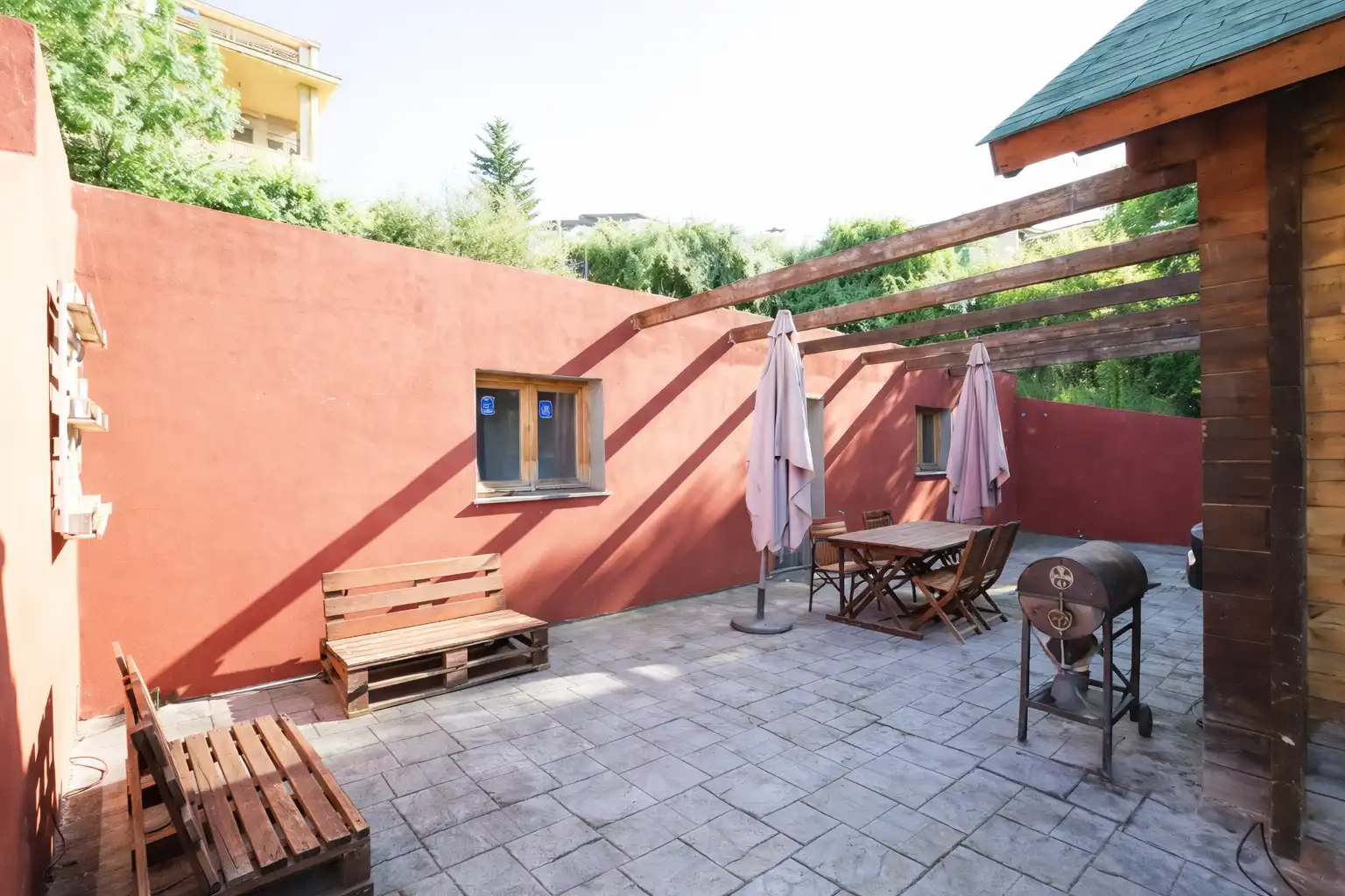 Terrasse von Haus oder Chalet zum Verkauf in Soto del Real mit Klimaanlage, Heizung und Privatgarten