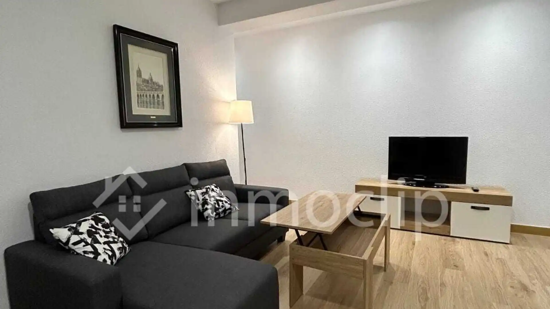 Sala de estar de Piso de alquiler en Salamanca Capital con Calefacción y Amueblado