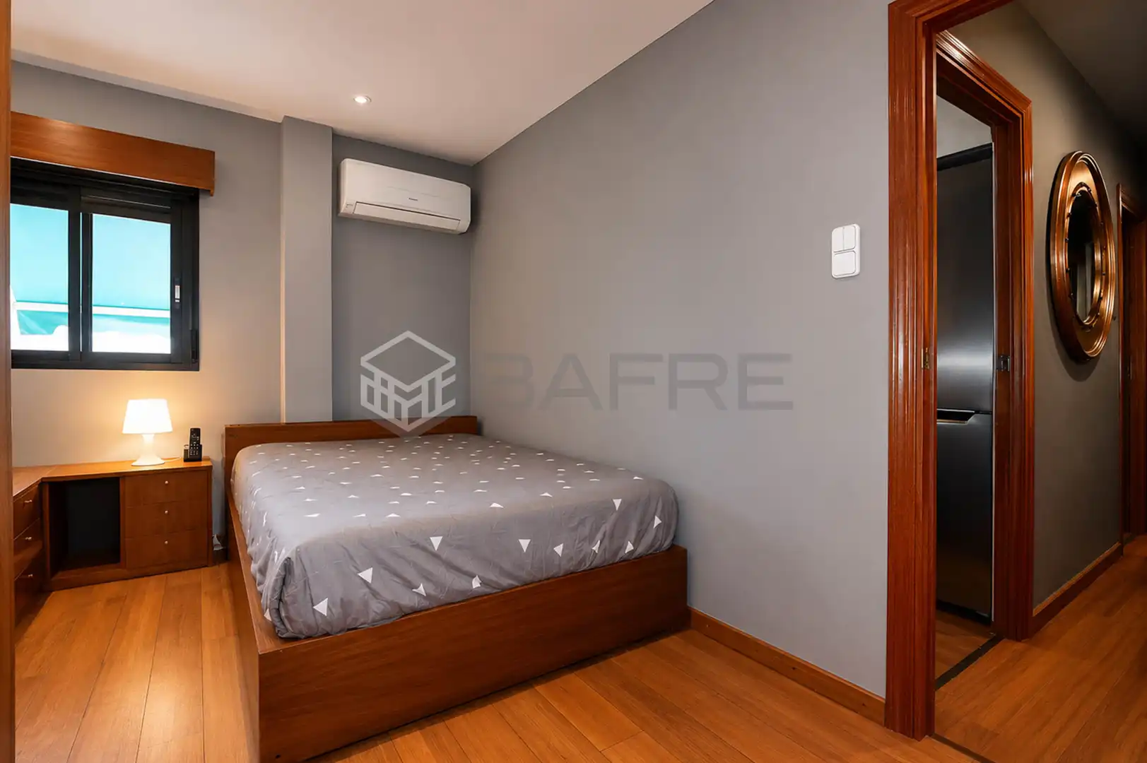 Bedroom of Flat for sale in Madrid  with Air Conditioner and Balcony