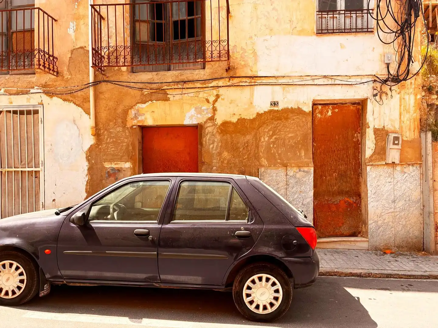 Vista exterior de Pis en venda en Ontinyent amb Traster