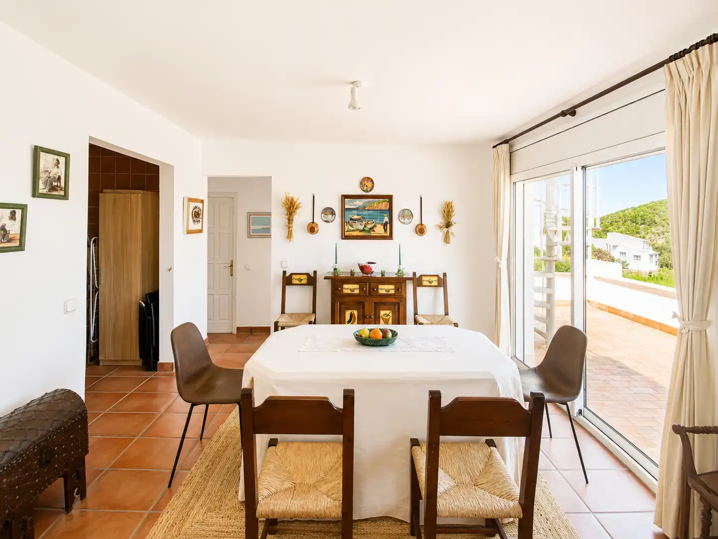 Comedor de Casa adosada en venta en Begur con Aire acondicionado y Terraza