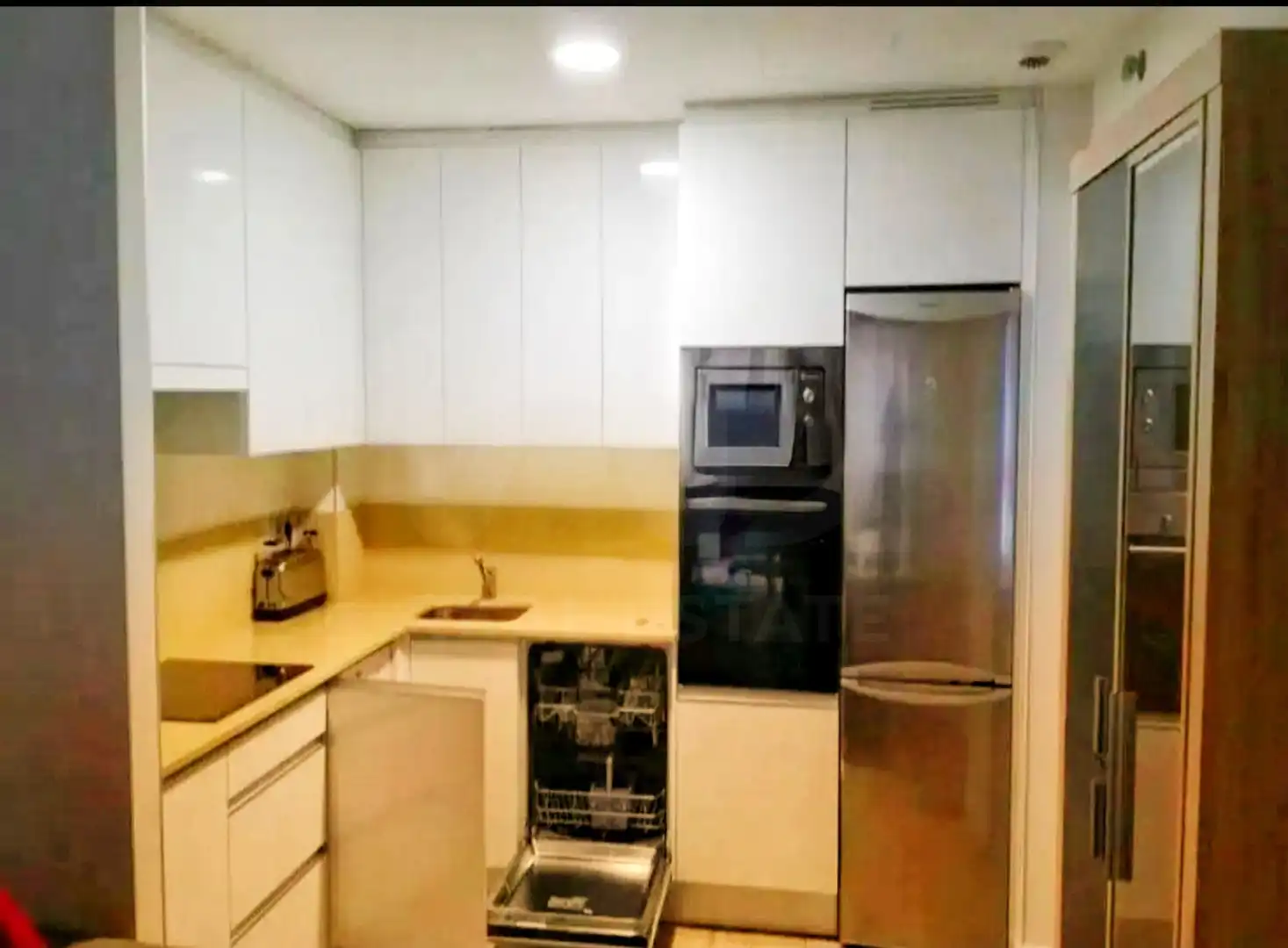 Kitchen of Flat for sale in Oviedo   with Heating and Swimming Pool