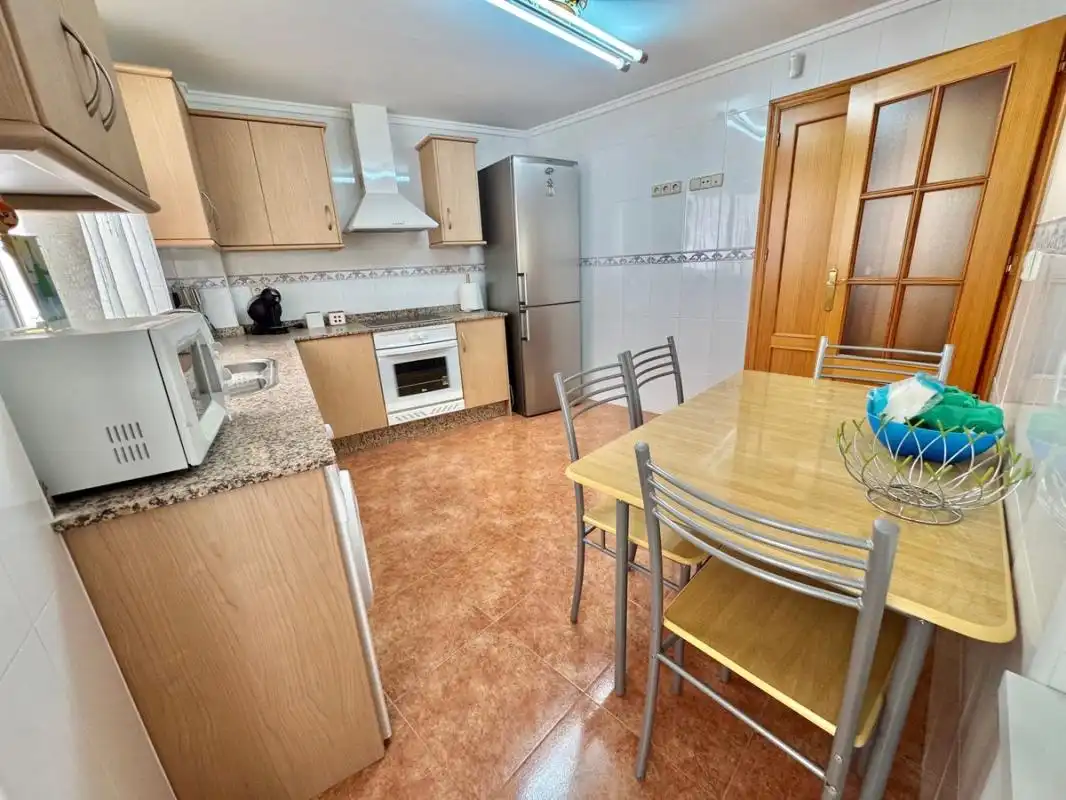 Kitchen of Flat for sale in Ayora  with Air Conditioner, Heating and Terrace