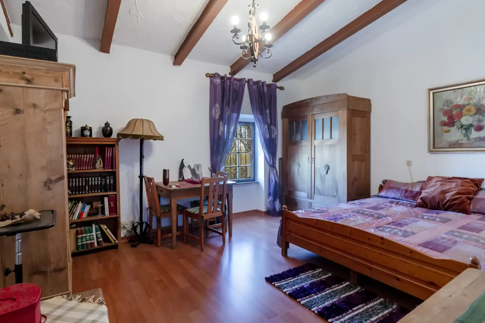 Dormitori de Finca rústica en venda en Banyeres del Penedès amb Jardí privat, Parquet i Piscina