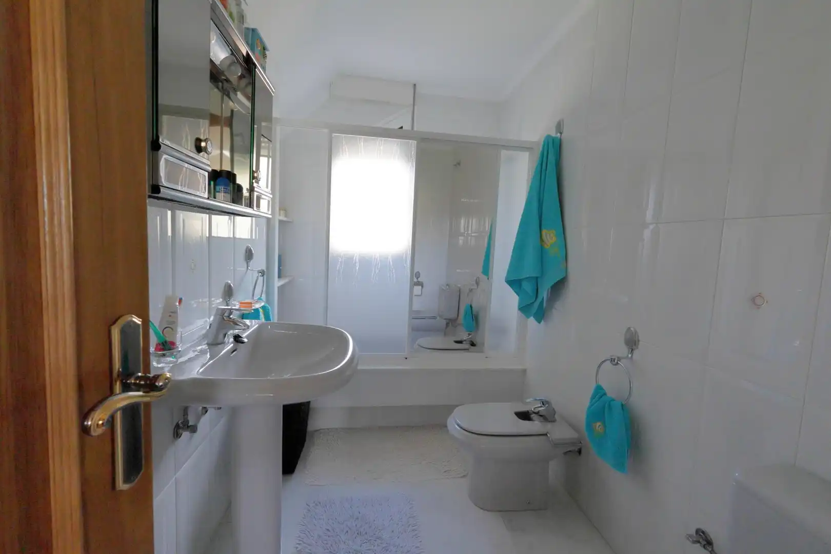 Badezimmer von Haus oder Chalet zum Verkauf in O Barco de Valdeorras   mit Heizung, Terrasse und Schwimmbad