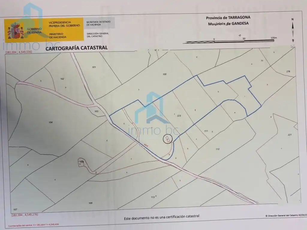 Finca rústica en venta en Gandesa