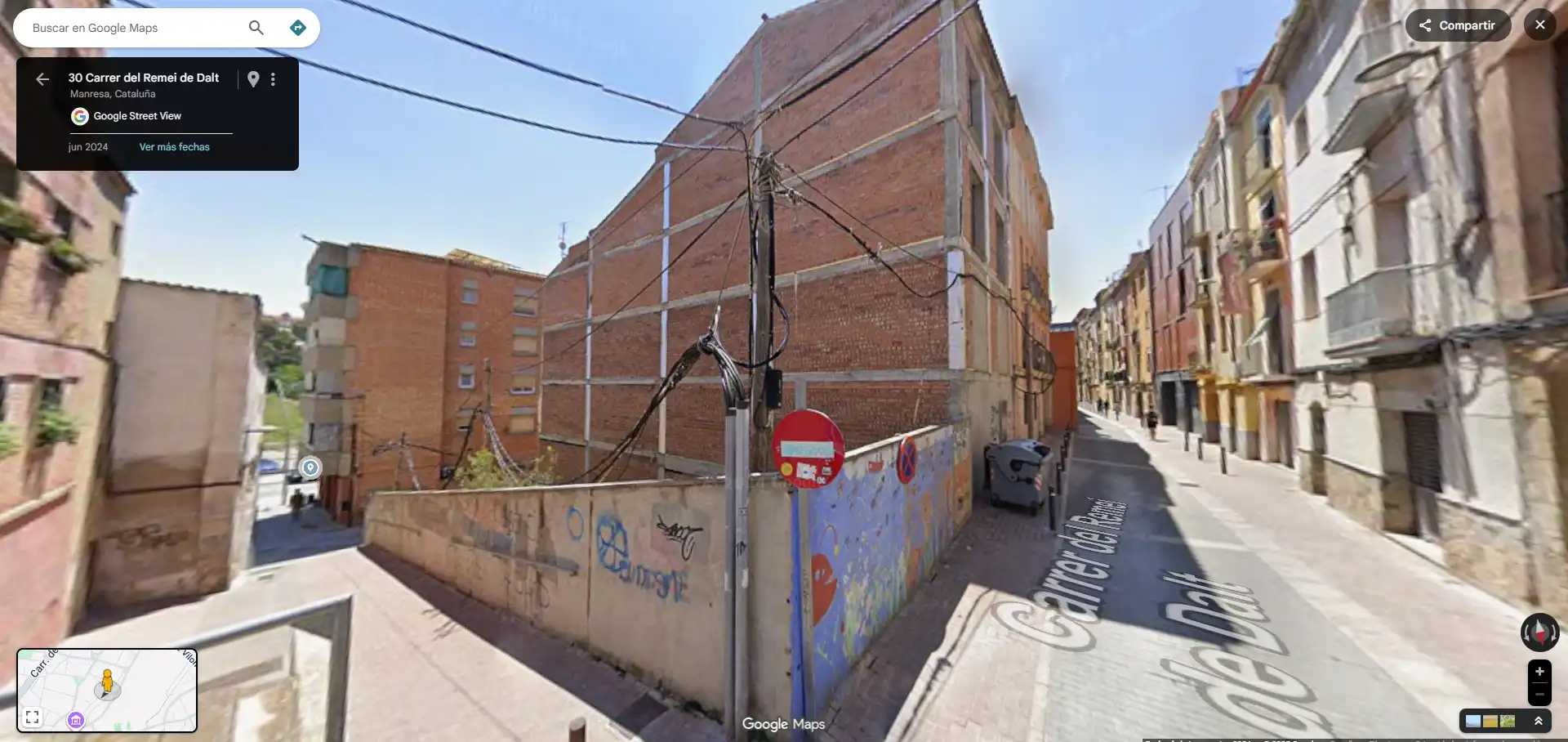 Außenansicht von Fabrik Grundstücke zum Verkauf in Manresa