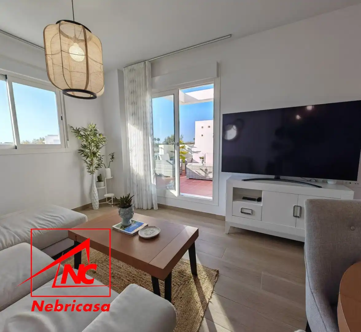 Living room of Attic for sale in Chipiona  with Air Conditioner, Terrace and Storage room