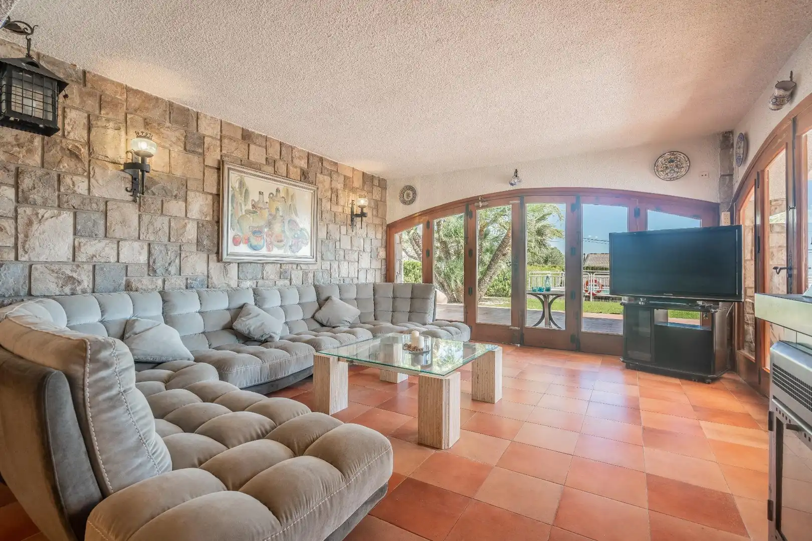 Sala de estar de Casa o chalet en venta en Torrent con Calefacción, Jardín privado y Terraza