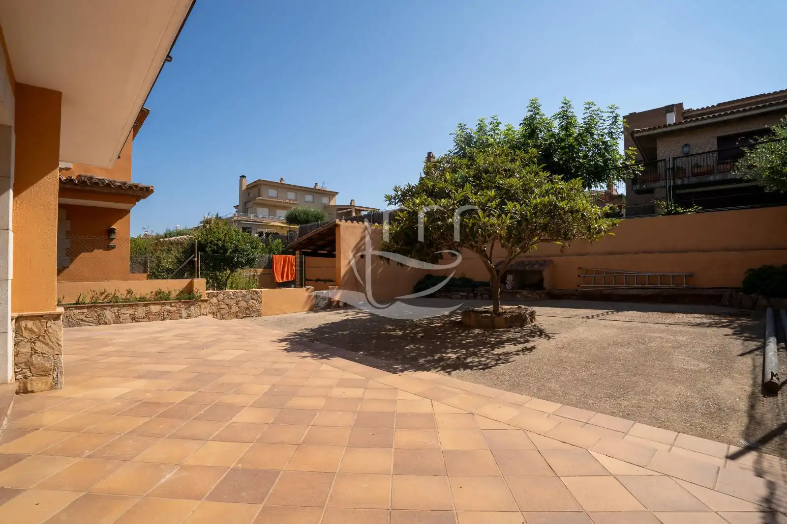 Terraza de Casa adosada en venta en Mont-ras con Calefacción, Jardín privado y Terraza