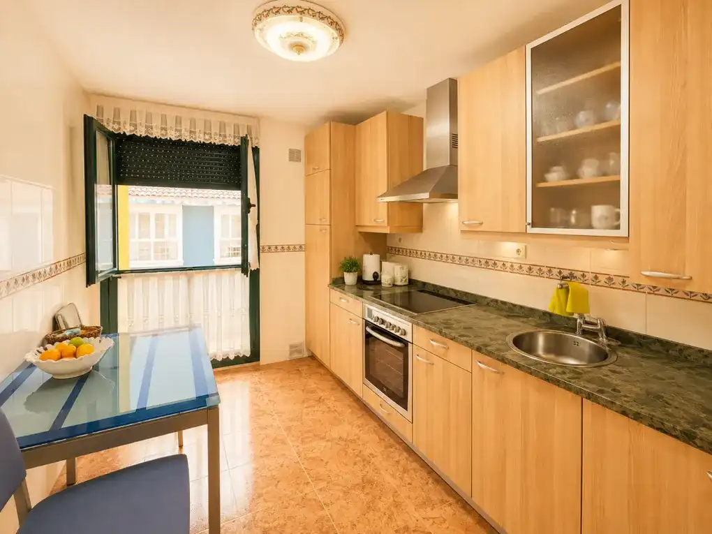 Cocina de Apartamento en venta en Cabrales con Calefacción y Amueblado