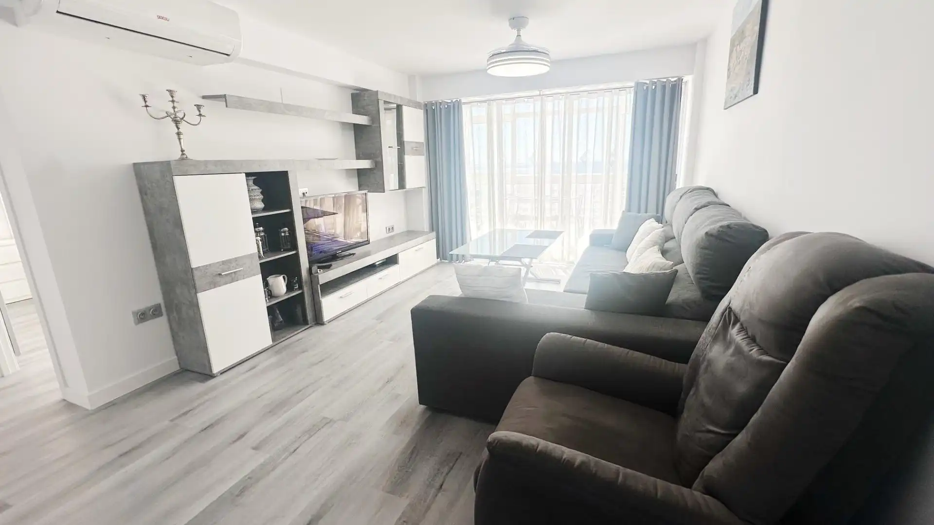 Living room of Apartments for rent in El Campello  with Air Conditioner, Heating and Terrace