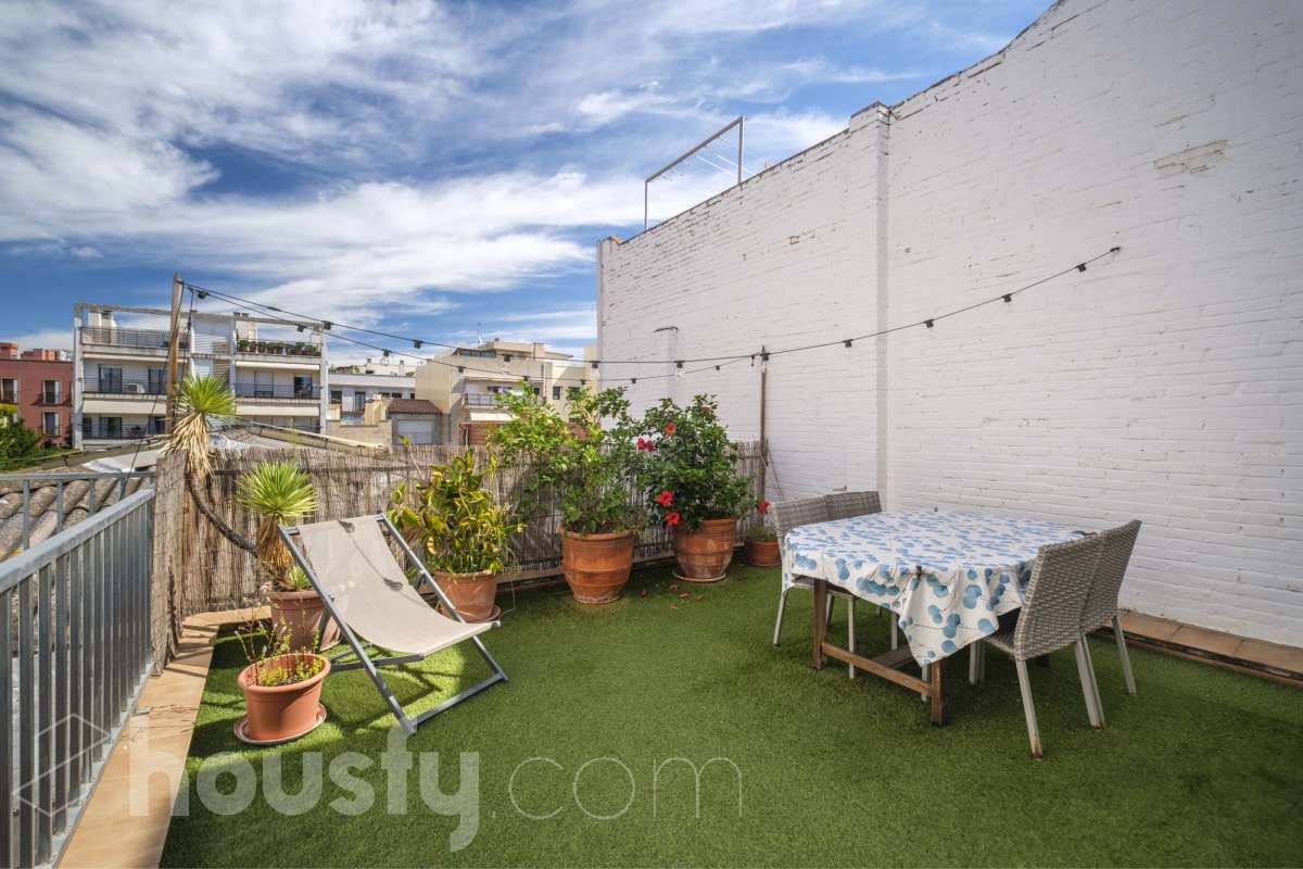 Terrassa de Casa o xalet en venda en  Barcelona Capital amb Aire condicionat, Calefacció i Jardí privat
