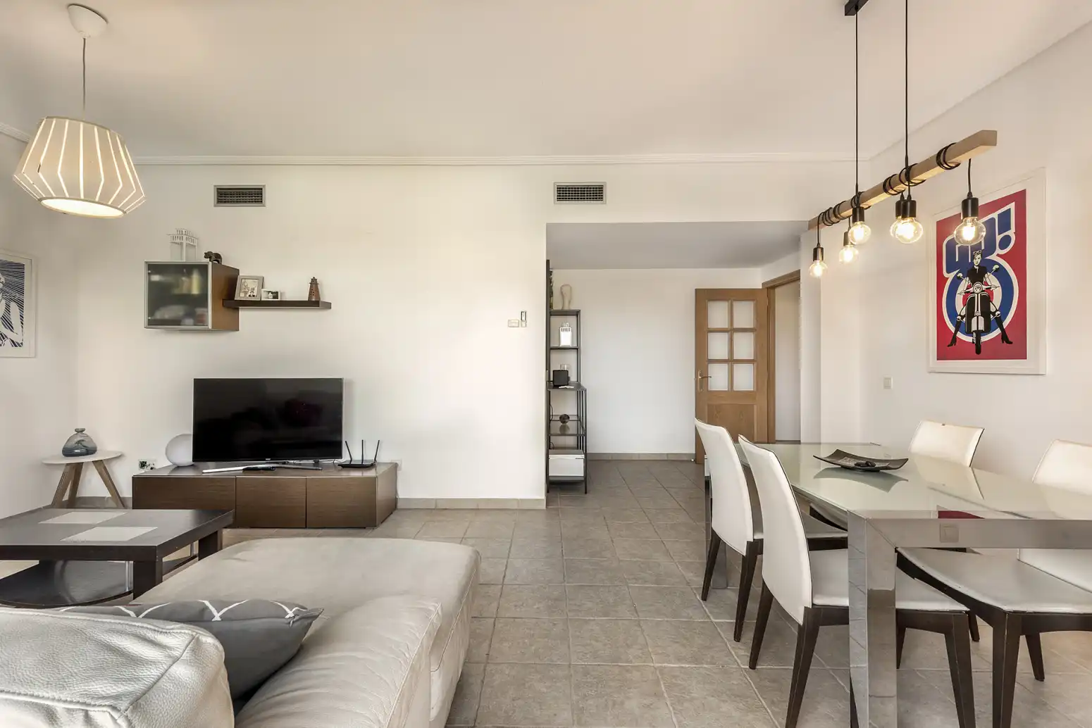 Sala de estar de Ático en venta en  Palma de Mallorca con Aire acondicionado, Calefacción y Jardín privado