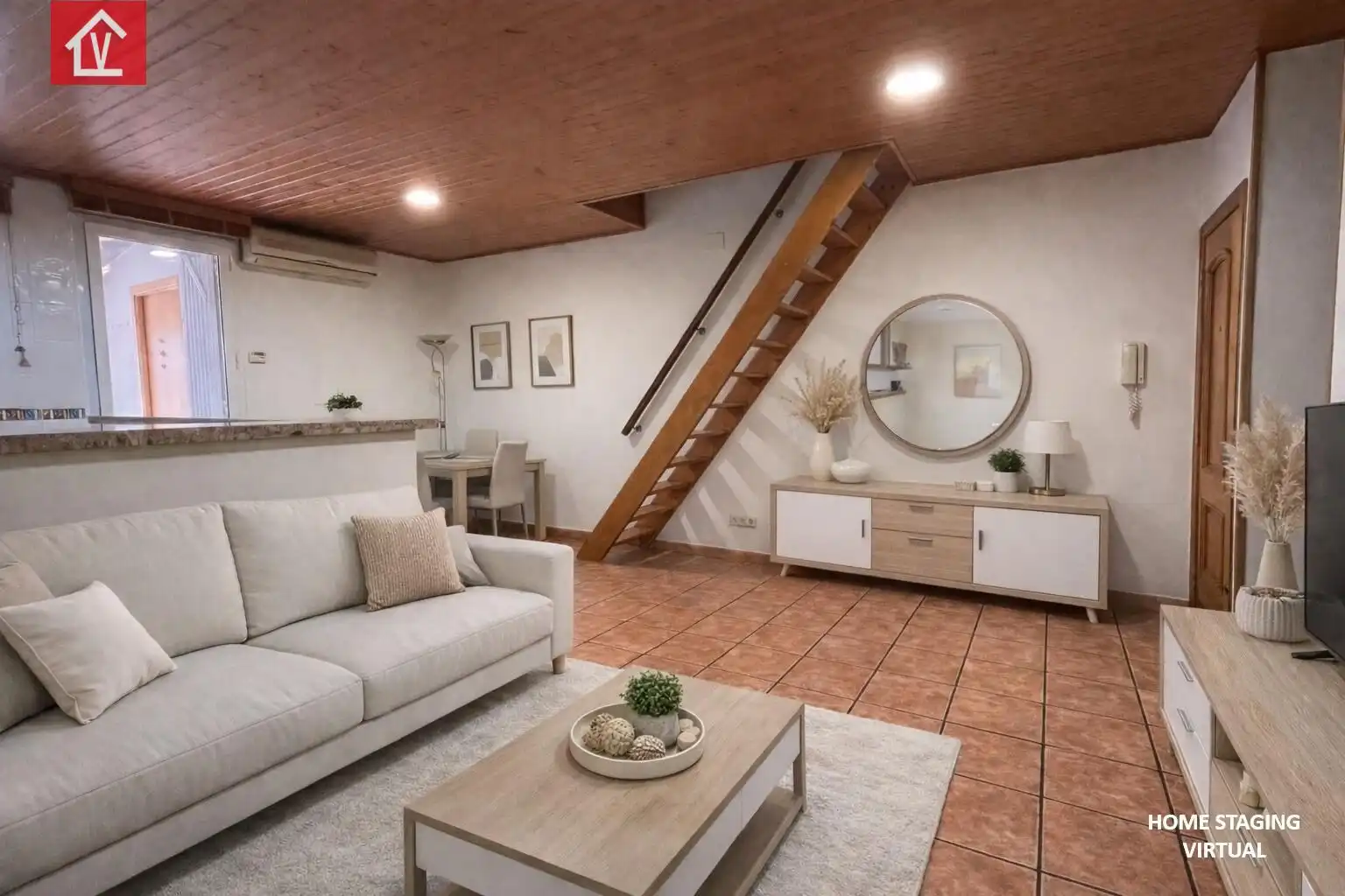 Sala de estar de Piso en venta en Sabadell con Aire acondicionado, Calefacción y Terraza