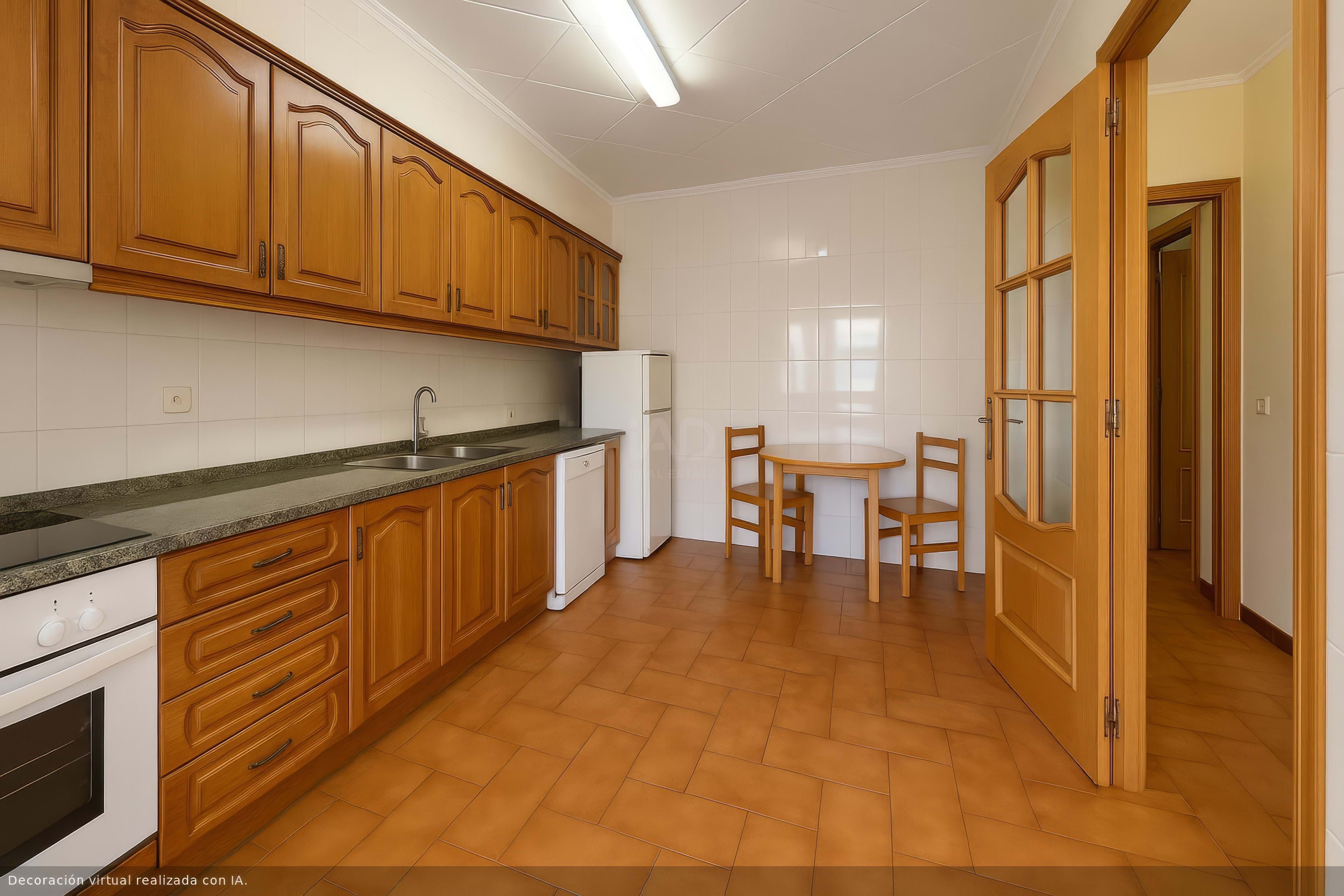 Kitchen of Single-family semi-detached for sale in Bellcaire d'Urgell  with Heating and Terrace