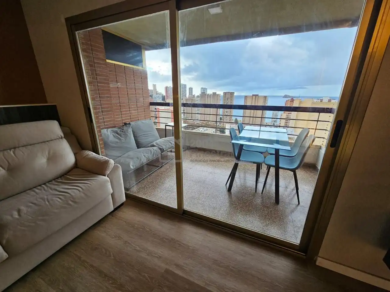 Bedroom of Study for sale in Benidorm  with Air Conditioner, Terrace and Furnished
