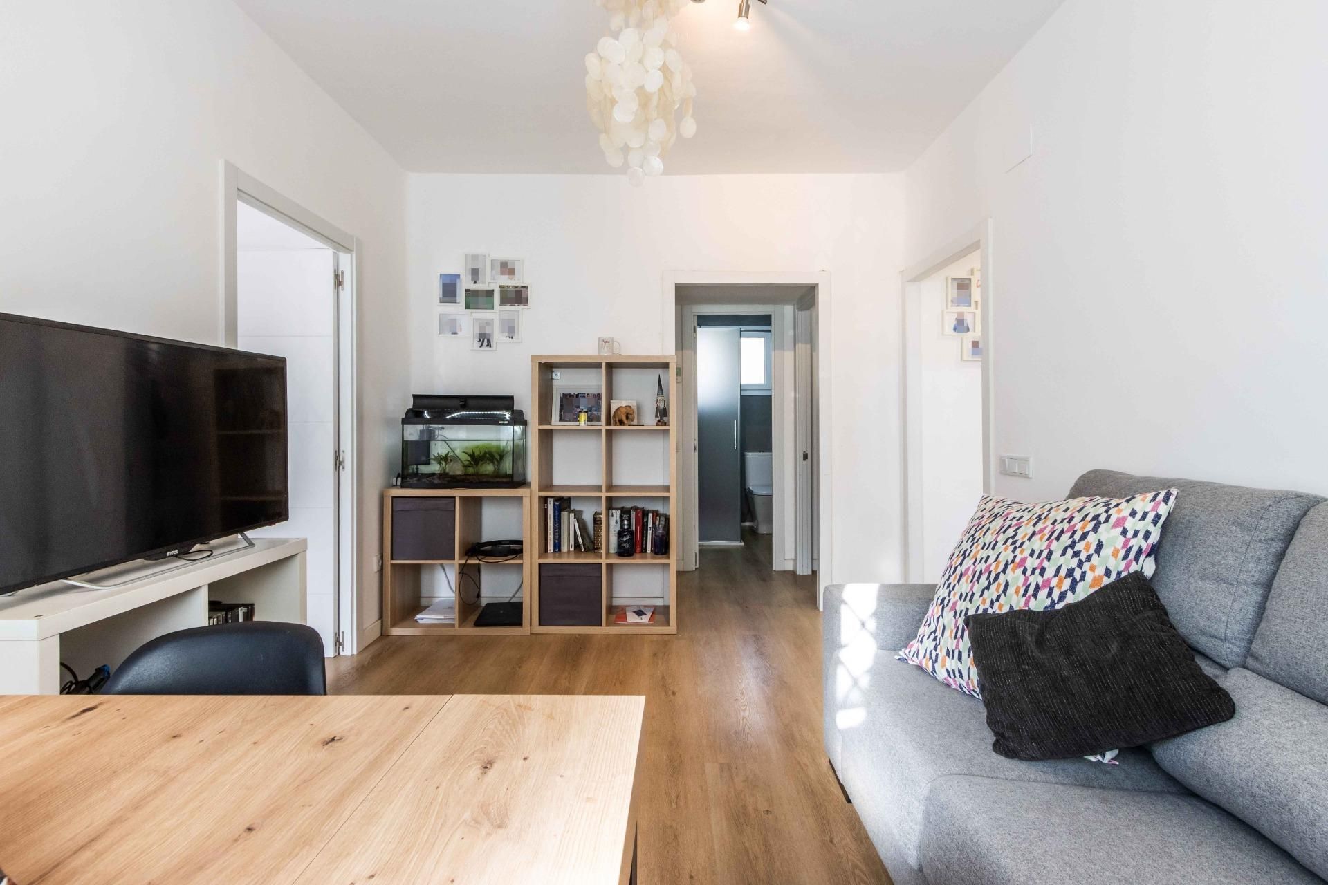 Living room of Planta baja for sale in Sabadell  with Parquet flooring