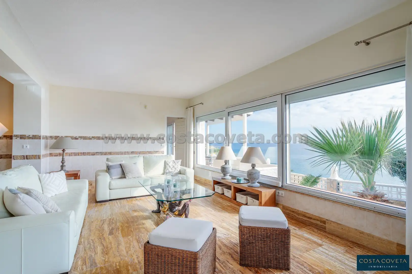 Living room of Houses for sale in El Campello  with Air Conditioner, Private garden and Terrace