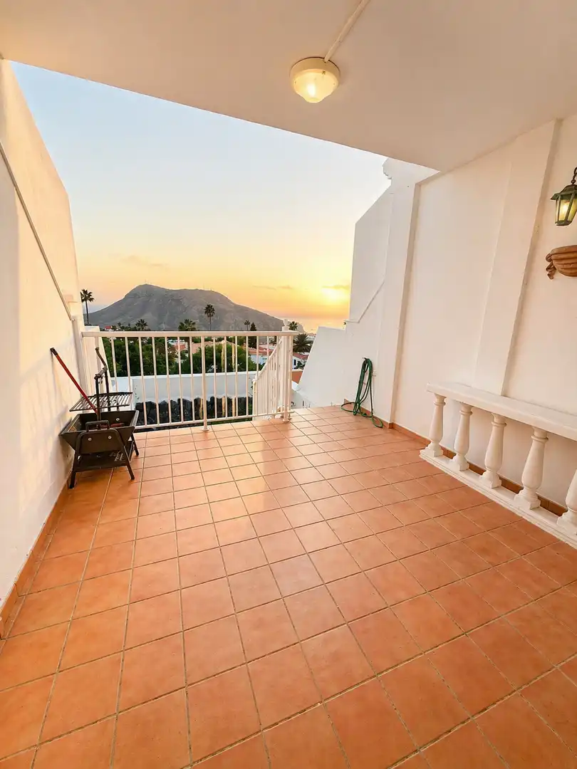 Terrace of Flat for sale in Arona  with Private garden, Terrace and Furnished