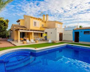 Exterior view of House or chalet to rent in La Manga del Mar Menor  with Air Conditioner, Heating and Private garden