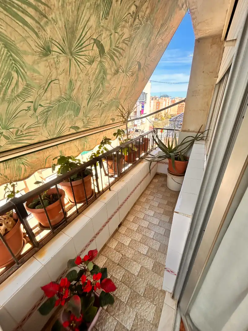 Terraza de Piso en venta en Alicante / Alacant con Aire acondicionado, Amueblado y Balcón