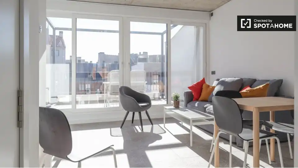 Wohnung mit Terrasse zur Miete in Barrio de Salamanca