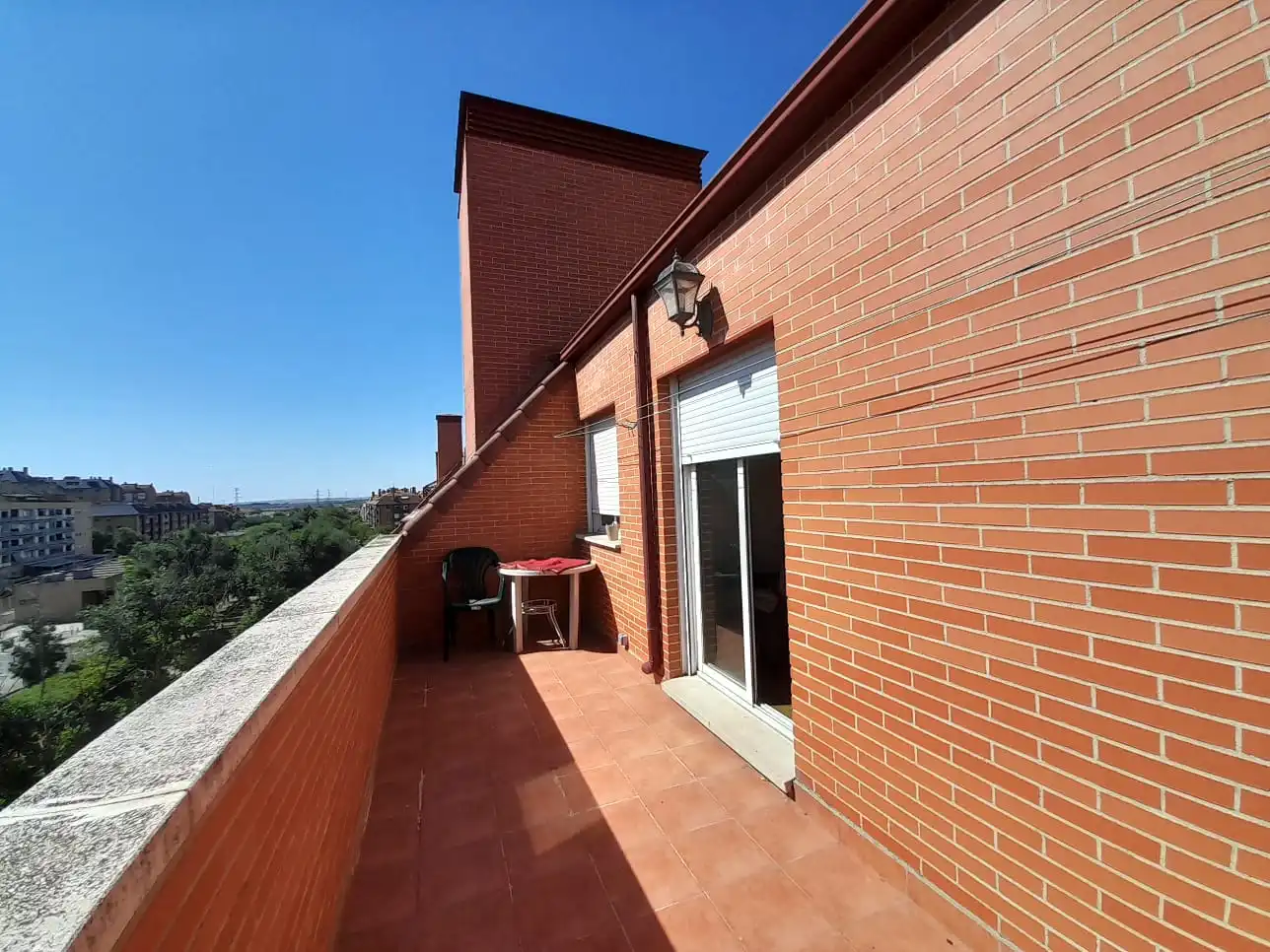 Terrace of Flat for rent in Madrid  with Air Conditioner, Heating and Parquet flooring