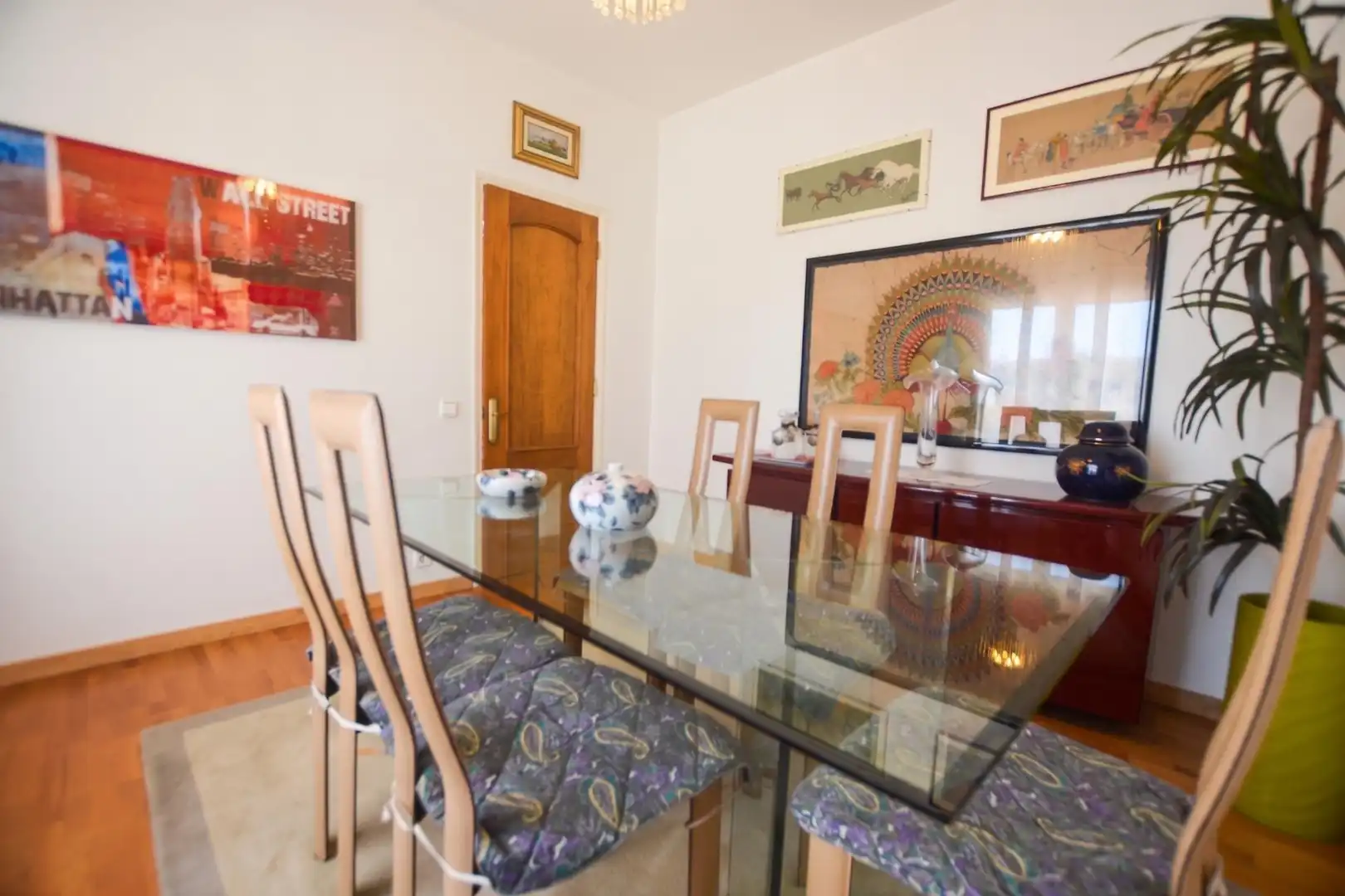 Menjador de Casa o xalet en venda en Es Mercadal amb Aire condicionat, Jardí privat i Parquet