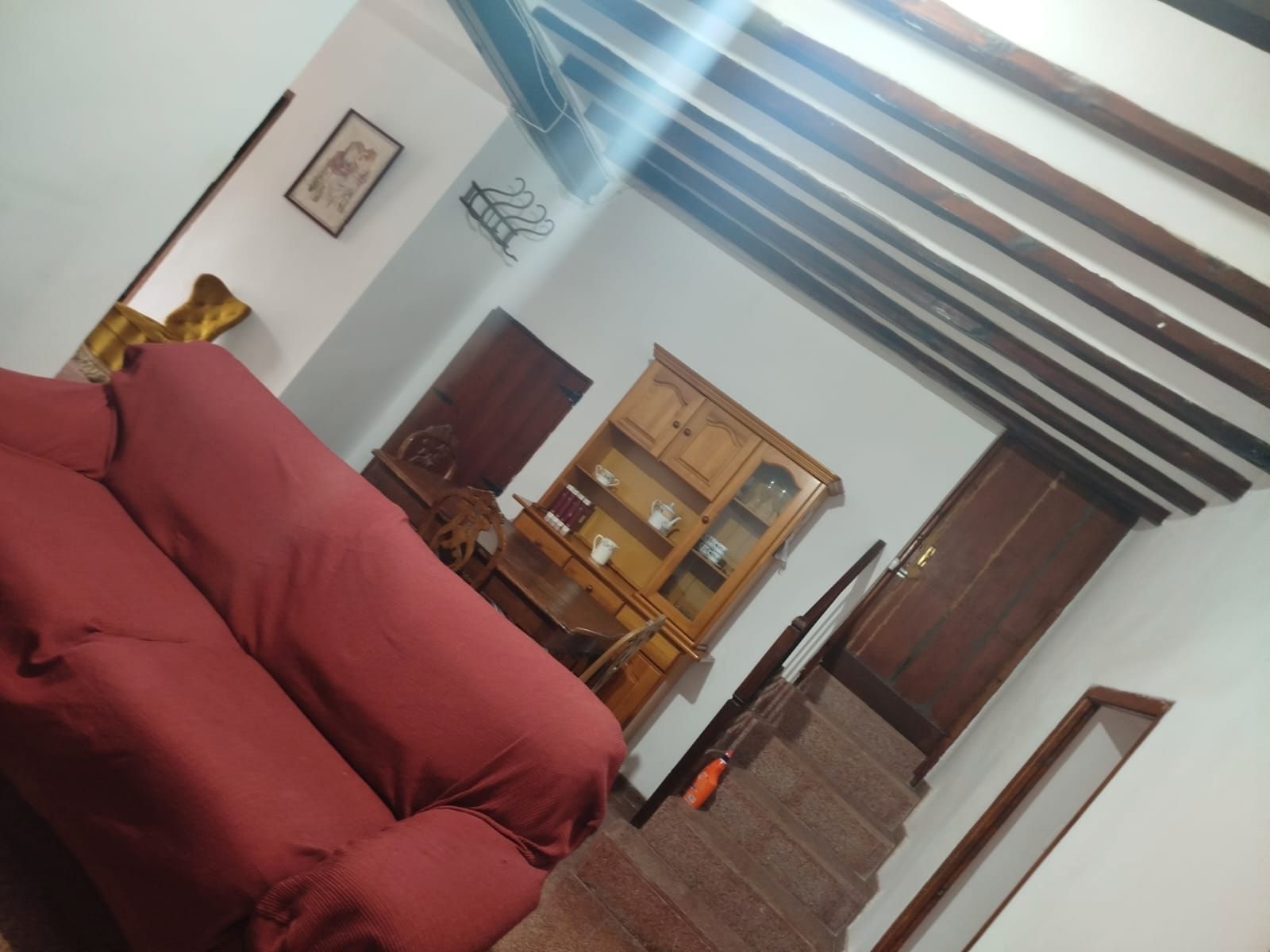 Sala d'estar de Casa adosada en venda en Monóvar  / Monòver amb Jardí privat