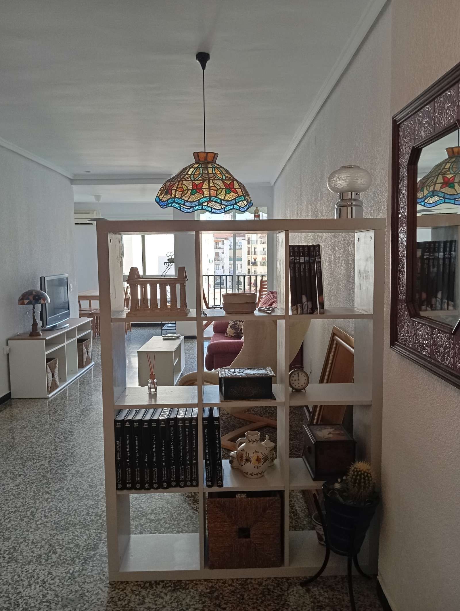 Sala d'estar de Apartament per a compartir en  Valencia Capital amb Aire condicionat, Calefacció i Terrassa