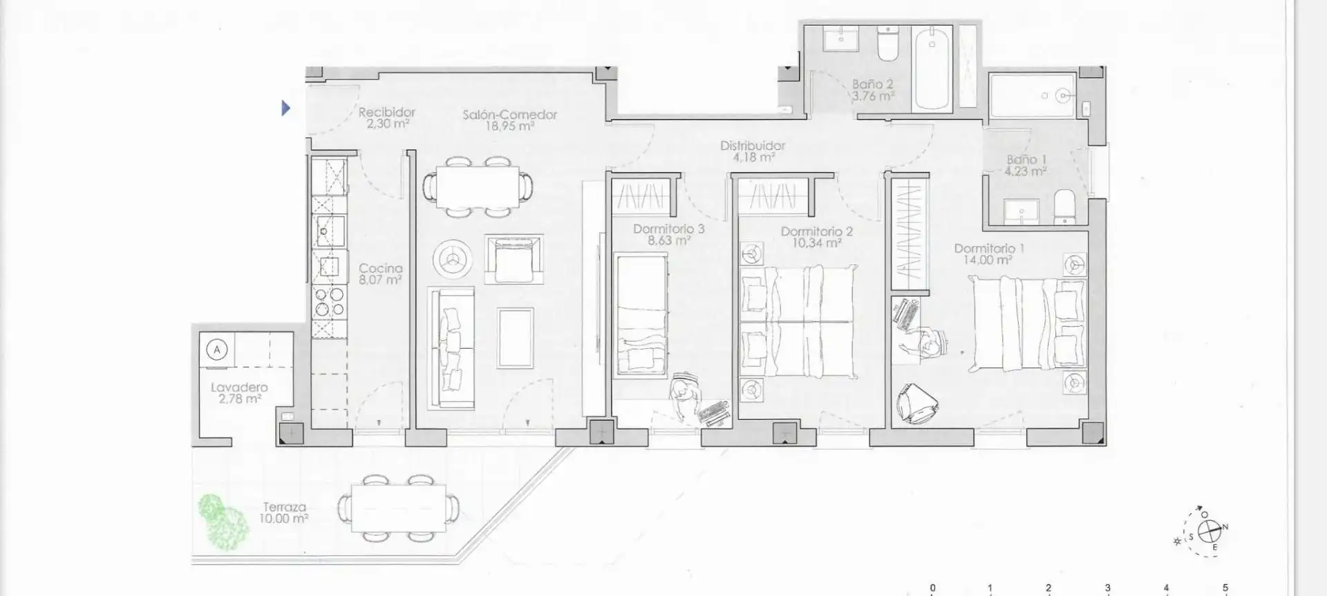 Flat with pool to rent in Entrenúcleos, imagen 20